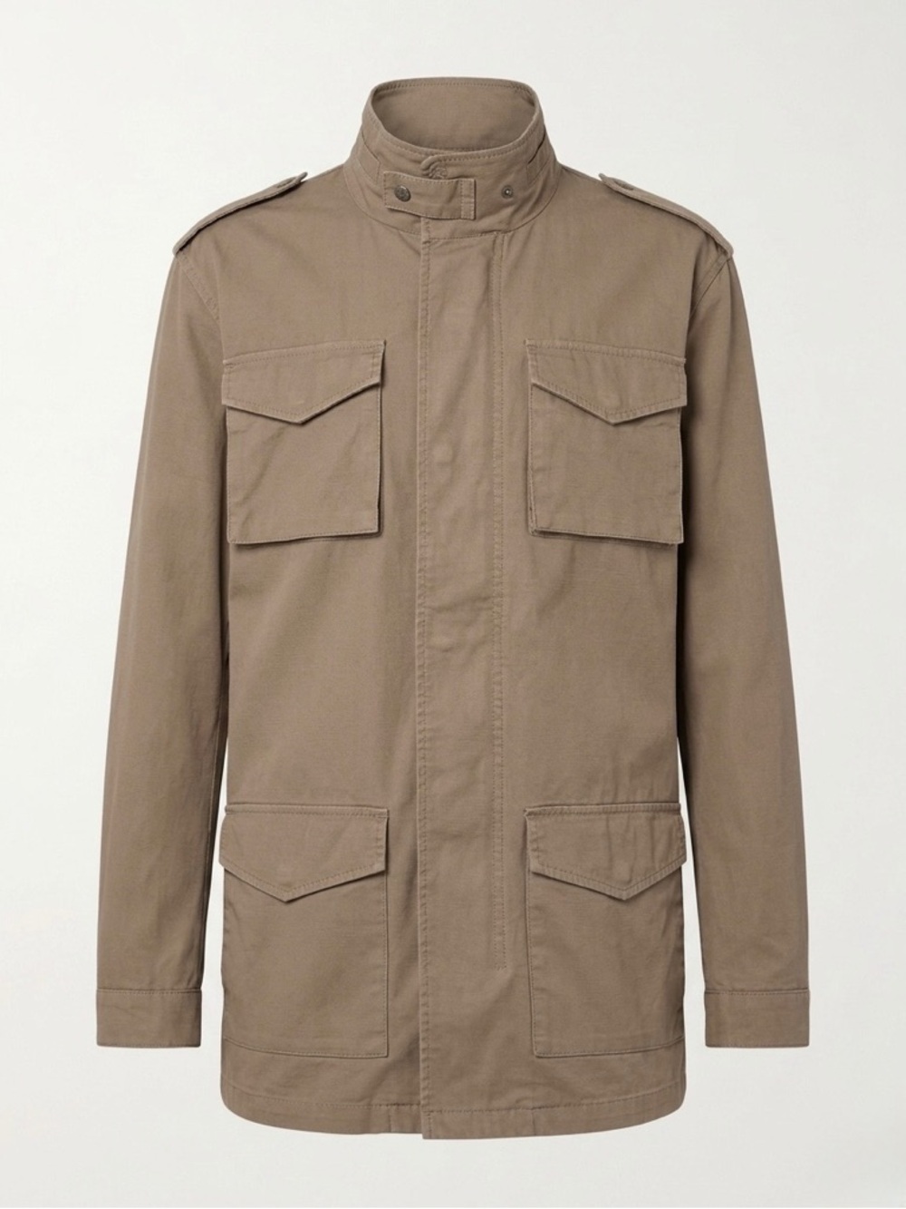 RVCA Men's Military Field Jacket in Taupe